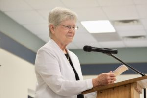 Sister Suzann Walker at Retirement Event