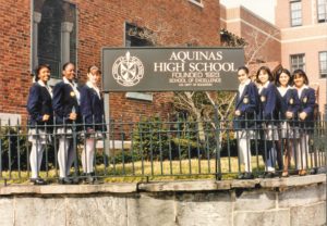 Aquinas High School group