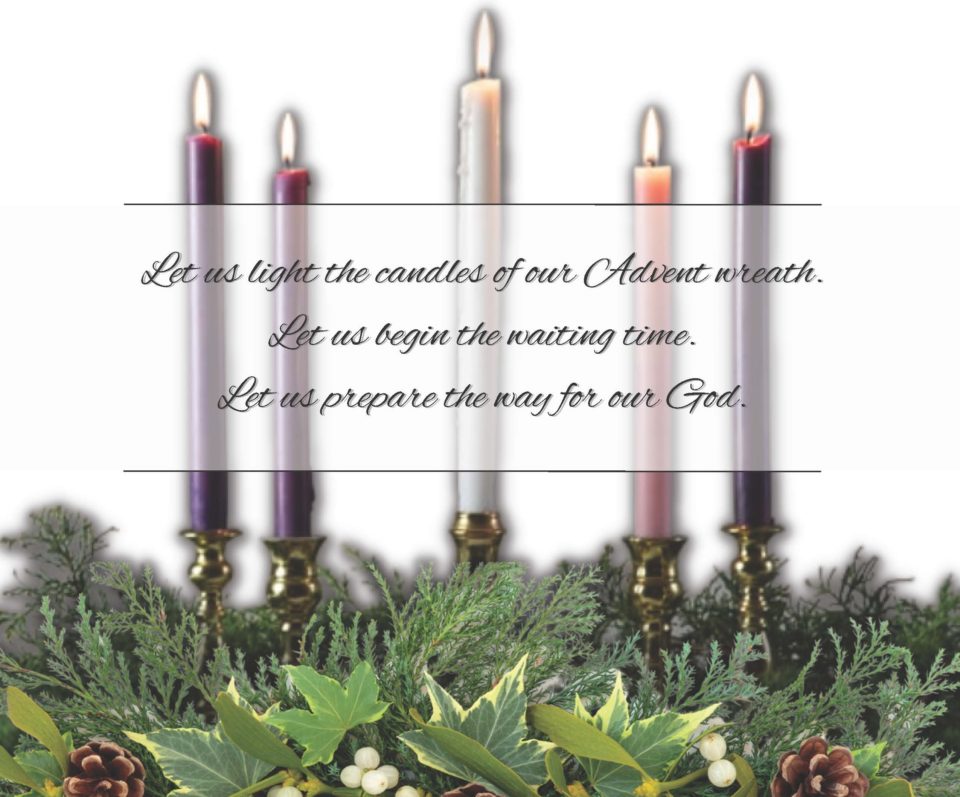 Advent candle graphic