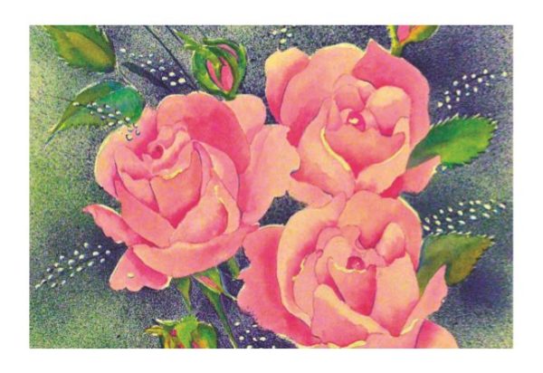 Prayer Card birthday roses