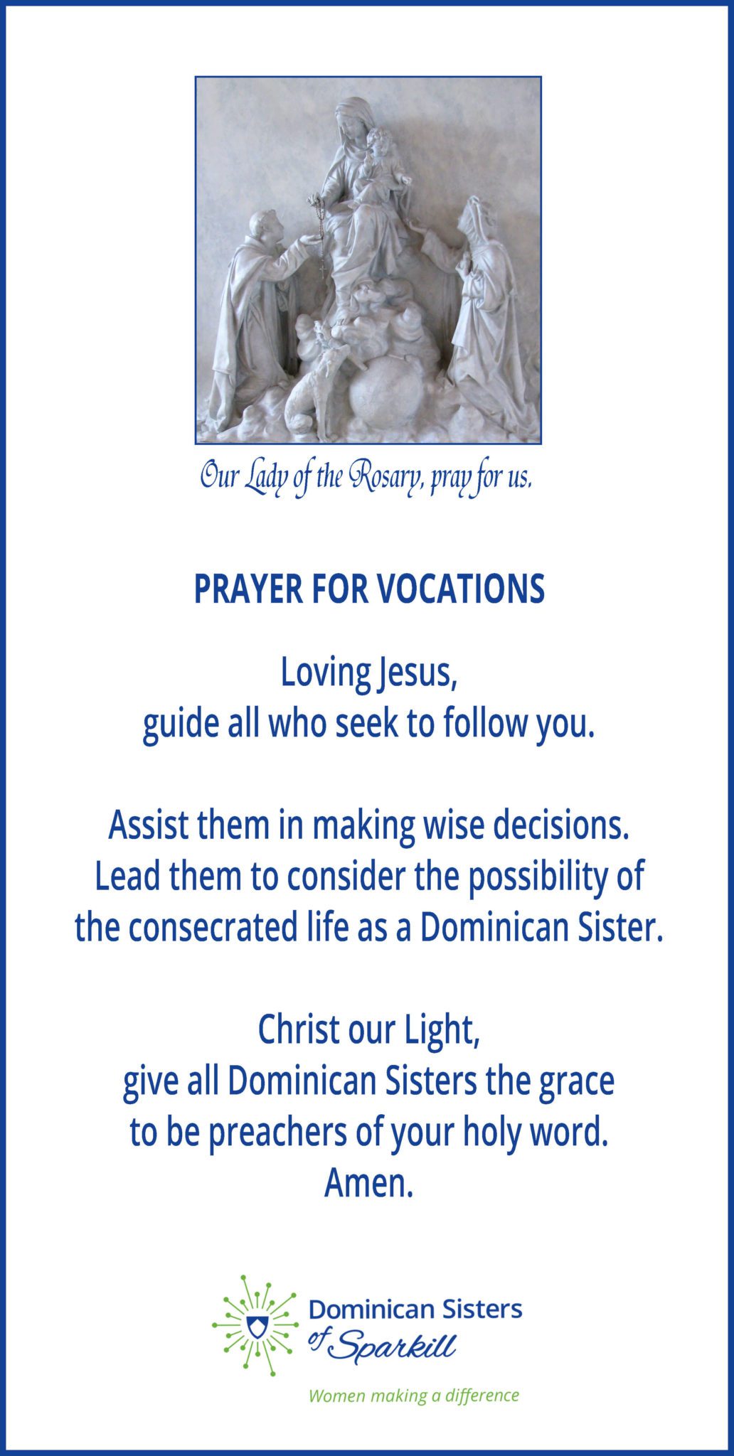 Prayer for Vocations