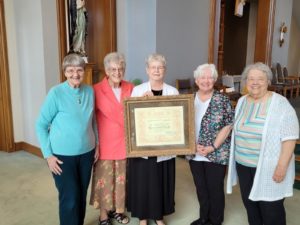 Sister Suzanne Walker's Award
