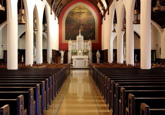 Chapel Interior 3 (Wide) Chapel interior
